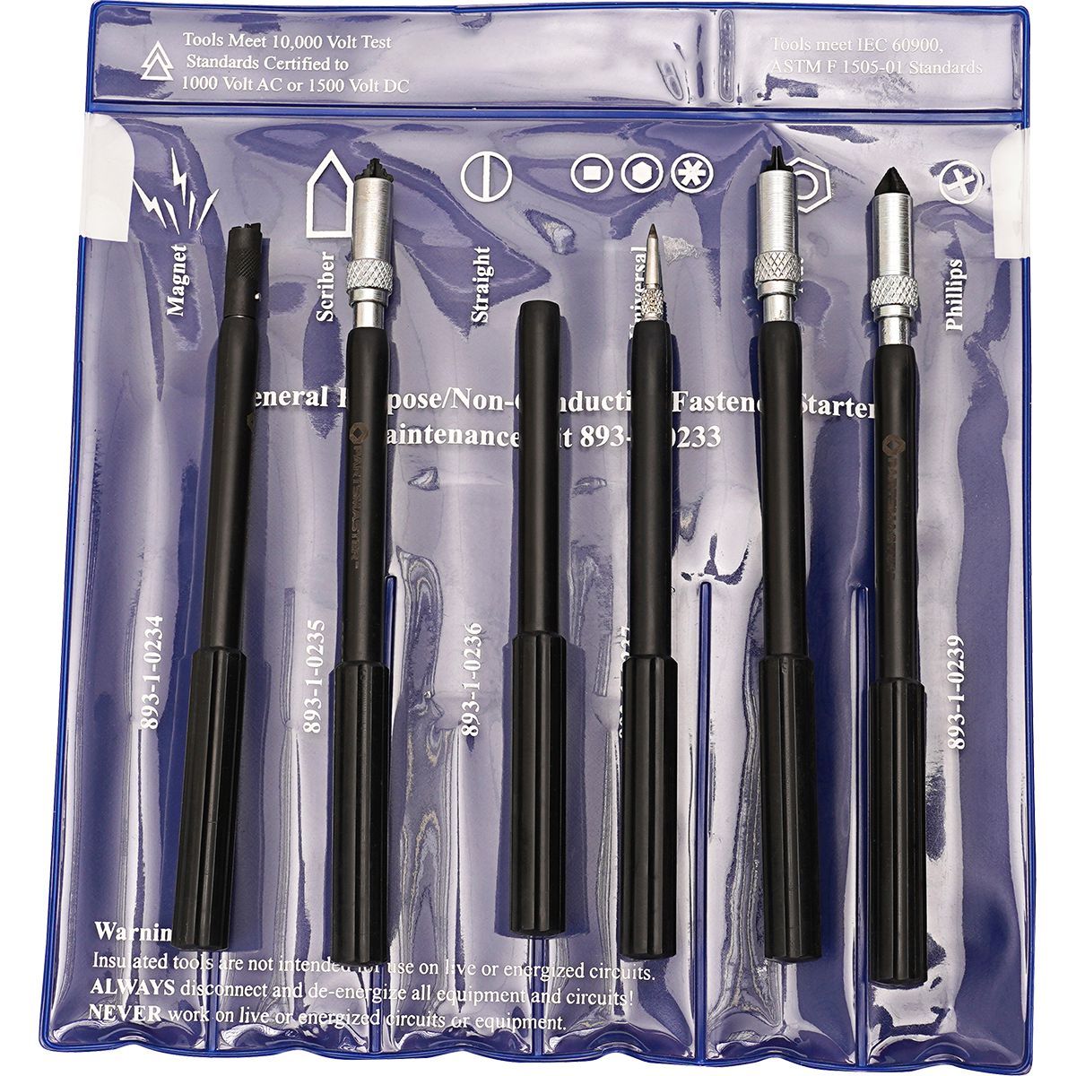 General Purpose Fastener Tool Kit 6 pc Kent Automotive