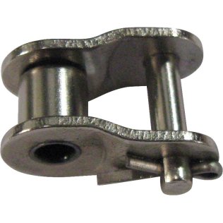 Daido® Offset Link (Half Link), Single Strand, Steel, Nickel Plated, Industry - 1443532