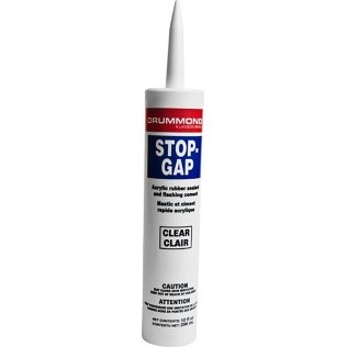 Drummond™ Stop-Gap Flexible Sealant Clear 10oz - DN4630