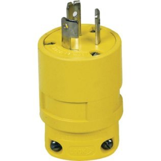  Industrial Duty Locking Plug 2-Pole 3-Wire 20A - 25070