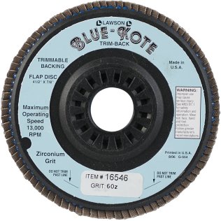 Blue-Kote Trimmable Flap Disc 4-1/2" - 16546