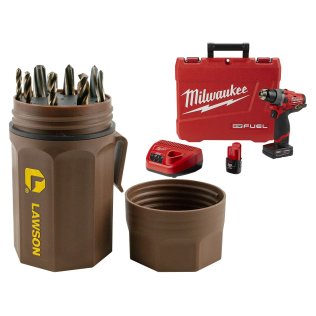 Milwaukee® M12 FUEL™ 1/2" Drill Driver Kit with Regency® Aligning Ream - 1632728