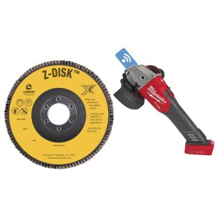  Milwaukee® M18 FUEL™ 4-1/2" / 5" Braking Grinder (Tool Only) with 4-1/ - 1633728BL