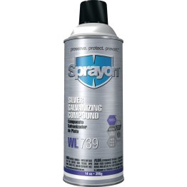 Sprayon™ WL™ 739 Silver Galvanizing Compound 14oz - 1143320
