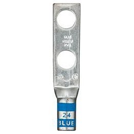 Tru-Crimp® Standard Two-Hole Lug 6 AWG Blue - 89514