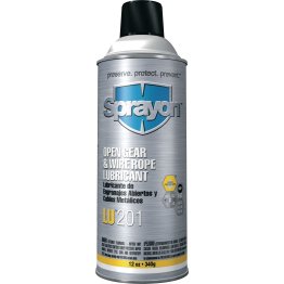 Sprayon™ LU201 Open Gear and Wire Rope Lubricant 12oz - 1143312