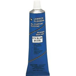 Lawson Flexseal RTV Silicone Sealant Blue 3oz - 91775