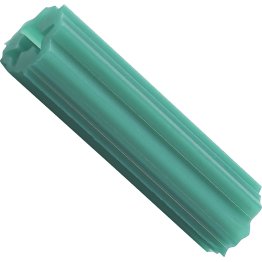  Tubular Anchor Plastic Green #10 to #12 - 25115