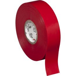  Vinyl Electrical Tape Red 3/4" x 66' - 29419