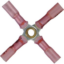 Tru-Seal® Heat Seal 4-Way Butt Connector 22 to 18 AWG - 53282