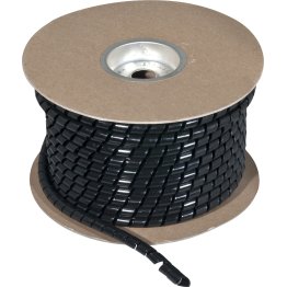  Spiral Loom Harness Wrap Polyethylene Black 1/2" - 56952