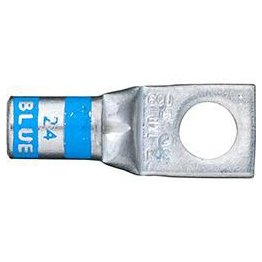 Tru-Crimp® Standard One-Hole Lug 6 AWG Blue - 89501