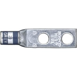 Tru-Crimp® Standard Two-Hole Lug 4 AWG Gray - 89515