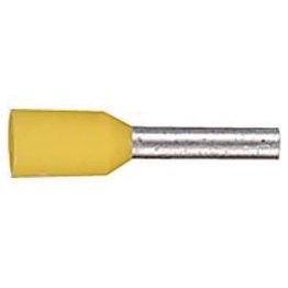  Hollow Pin Connector 18 AWG Yellow - P61775
