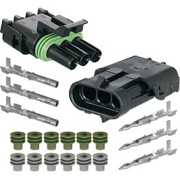 Weather Pack 3-Way Inline Connection Kit 16-14 AWG - 1446724