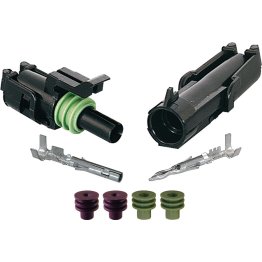 Weather Pack 1-Way Inline Connection Kit 20-18 AWG - 1446719