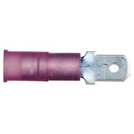 Electro-Lok Male Quick Slide Terminal 22 to 18 AWG Red - 60504