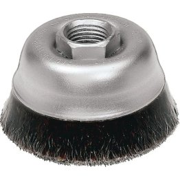 Regency® Steel Encapsulated Crimped Cup Brush 6" - 98188