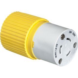  Locking Connector 2 Pole 3 Wire 20A 250V - 99635