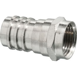  F-Type Crimp-On Coaxial Connector for RG/U Cable - 98071