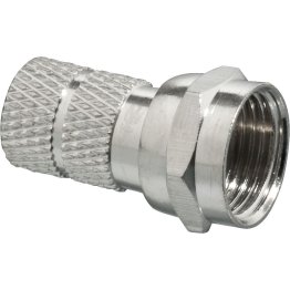  F-Type Twist-On Coaxial Connector for RG/U Cable - 98073