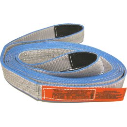 LiftAll® Tow-All Web Tow Strap, Silver, 30' Length - 1417447