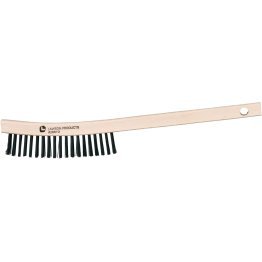  Curved Wood Handle Scratch Brush - 26610