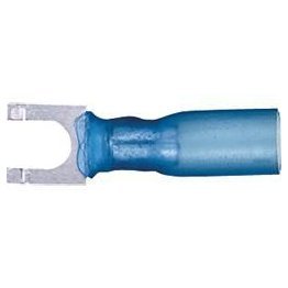 Tuff-Seal® Flanged Spade Terminal 16 to 14 AWG Blue - 41666