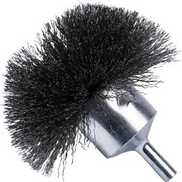  Circular Flared End Brush 1-1/4" Dia., .008" Wire Dia., 1/4" Shank - DY83330125