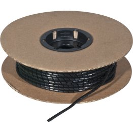  Spiral Loom Harness Wrap Polyethylene Black 3/16" - 56949