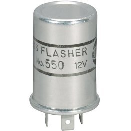  Automotive Flasher Round Variable Load 2-3 Lamp - 11030