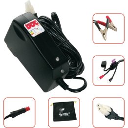  Battery Doc® Wall Mount Charger 2A 12V 12' Cord - 1367511