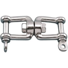  Swivel, Stainless Steel, Jaw and Jaw - 1427736