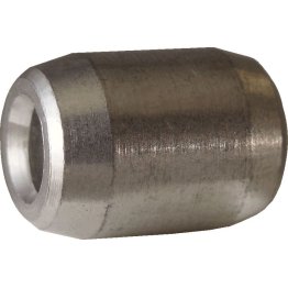 Loos & Co. Inc. Wire Rope Cylindrical Terminal, 1/8", Stainless Steel - 1440213