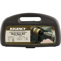 Regency® Electrician Bimetal Hole Saw Kit 9Pcs - 1547685