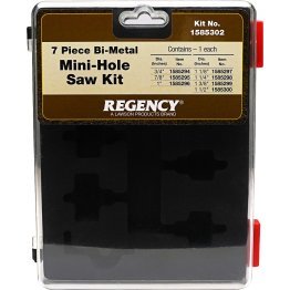Regency® Mini-Hole Saw Kit Case - 1585304