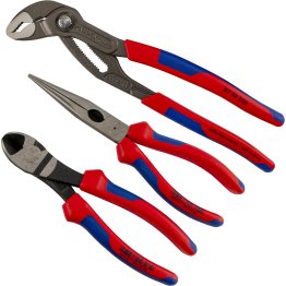 Knipex Tool Set, 3pc Set - 1606982