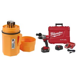 Milwaukee® Milwaukee® M18 FUEL™ 1/2" Drill Driver Kit with Regency® Jobber Kit - 1635637
