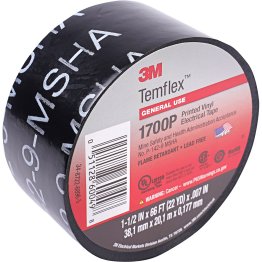  Mining Electrical Tape, Black, 1-1/2In X 66Ft - DY21046130