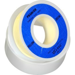  PTFE Thread Sealing Tape Yellow 1/2" x 45' - P35156