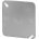 Square Box Cover 1/2" Knockout - 55437