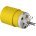 Industrial Duty Plug 2 Pole 3 Wire 20A 125V - 99625