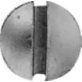  Sheet Metal Screw Slotted Oval Head #6 x 1/2" - 2106