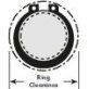 Retaining Ring External 18-8 Stainless Steel 28mm - 41590
