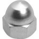  Acorn Nut Grade 2 Steel Zinc #8-32 - 87444