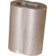 Loos & Co. Inc. Wire Rope Sleeve, 3/16", Aluminum - 1440293