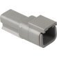 Deutsch-Style DTM Series Receptacle 7.5A 2 Contacts - 1445774