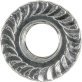  Metric Spin Lock Nut with Serrations M10 x 1.5 - 1468652