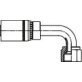 KURT Hydraulics KH Series Crimp-On Elbow Flare 90° 5/8" x 7/8-14 - 63376KH