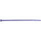  Color-Coded Nylon Cable Tie 4" Purple - 94623